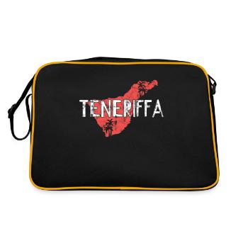 Ténérife - Sac Retro - noir/or - Dos