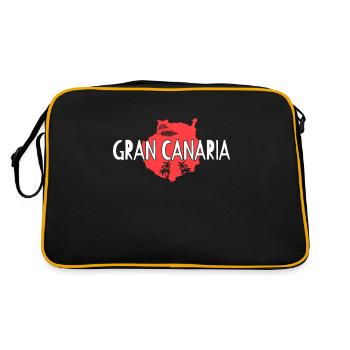 Gran Canaria - Retro Bag - black/gold - Back