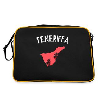 Ténérife - Sac Retro - noir/or - Dos