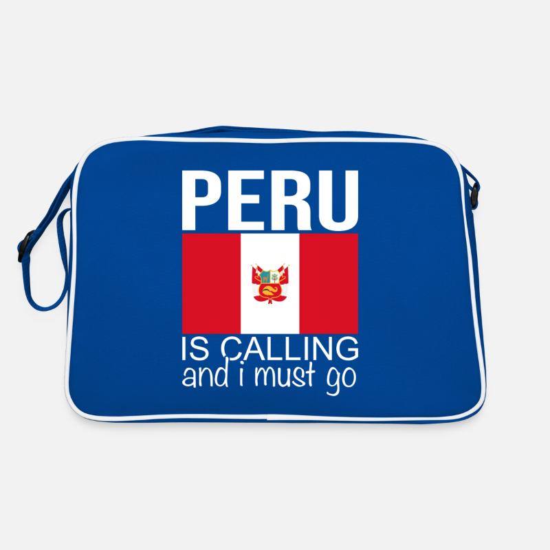 Peru Spruch Retro Tasche