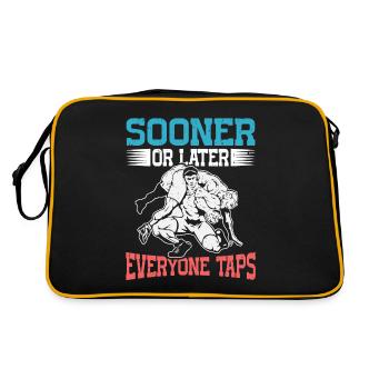 Tôt ou tard, tout le monde tape sur Ringer Gift - Sac Retro - noir/or - Dos