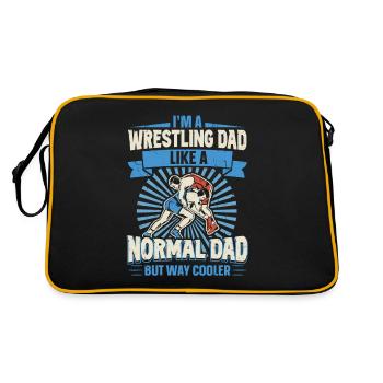 Dans A Wrestling Dad for Wrestlers on Father’s Day - Sac Retro - noir/or - Dos