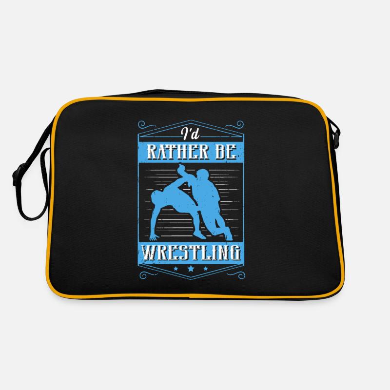 Je préfère être un cadeau de lutte Sac Retro