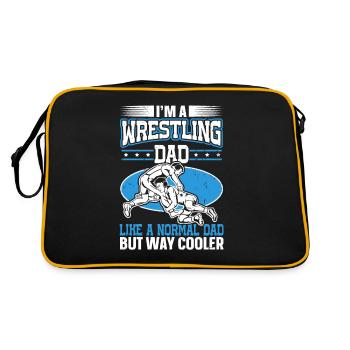Dans A Wrestling Dad for Wrestlers on Father’s Day - Sac Retro - noir/or - Dos