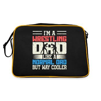 Dans A Wrestling Dad for Wrestlers on Father’s Day - Sac Retro - noir/or - Dos