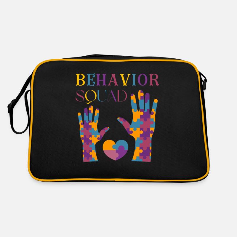 Aba Behavior Squad Applied Behavior Analysis Crew Sac Retro