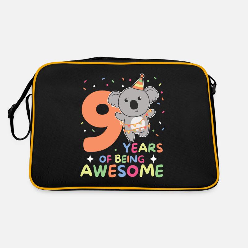 Koala pour les enfants de 9 ans de neuf ans Sac Retro