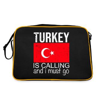 Turquie - Sac Retro - noir/or - Dos