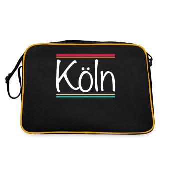 Cologne - Retro Bag - black/gold - Back