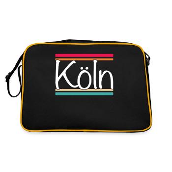 Cologne - Retro Bag - black/gold - Back