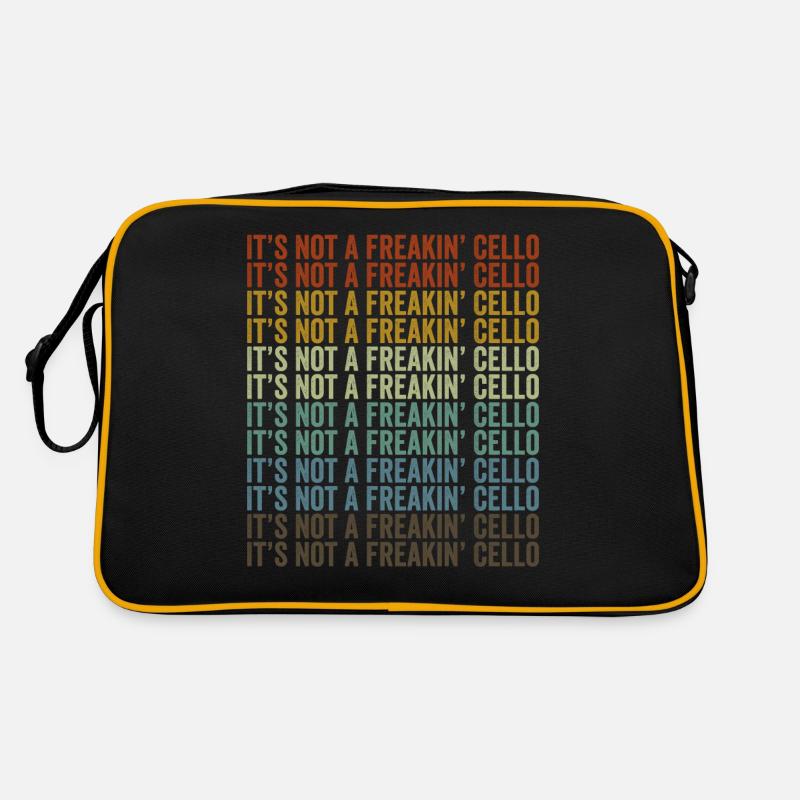 It's not a crazy cello cello player Retro Bag