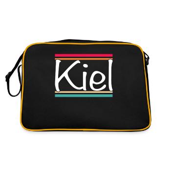 Quille - Sac Retro - noir/or - Dos