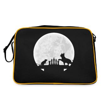 Chess Chess Player Tournament for Clever Minds - Retro Bag - black/gold - Back