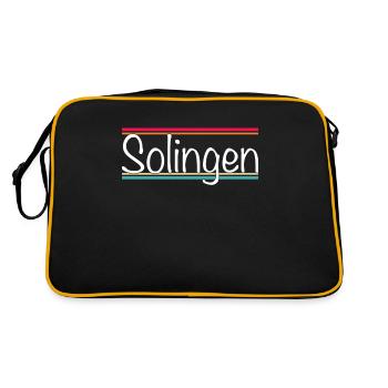 Solingen - Retro Bag - black/gold - Back