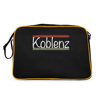 Coblence - Sac Retro - noir/or - Dos