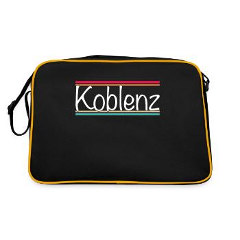 Coblence - Sac Retro - noir/or - Dos