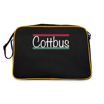 Cottbus - Retro Bag - black/gold - Back