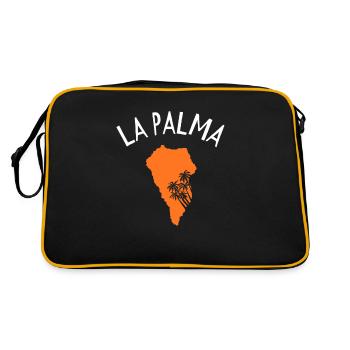 La palma - Retro Bag - black/gold - Back