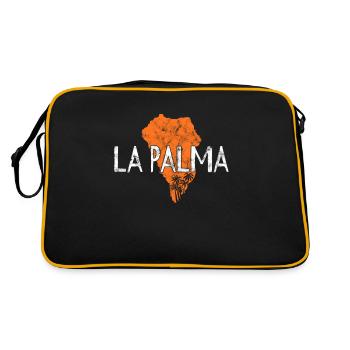La palma - Retro Bag - black/gold - Back