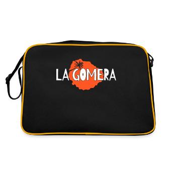 La Gomera - Retro Bag - black/gold - Back