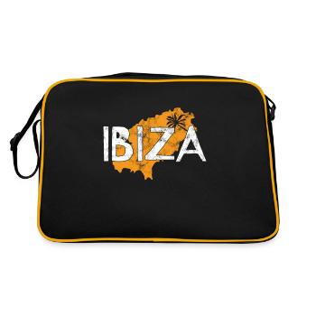 Ibiza - Retro Bag - black/gold - Back