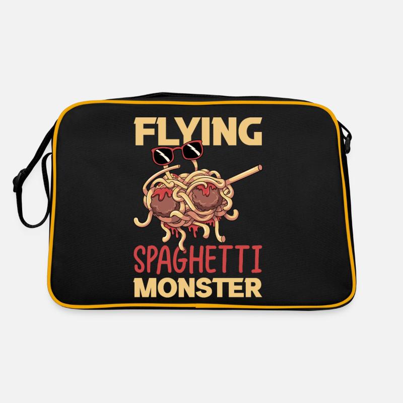 Dab Flying Spaghetti Monster Sac Retro