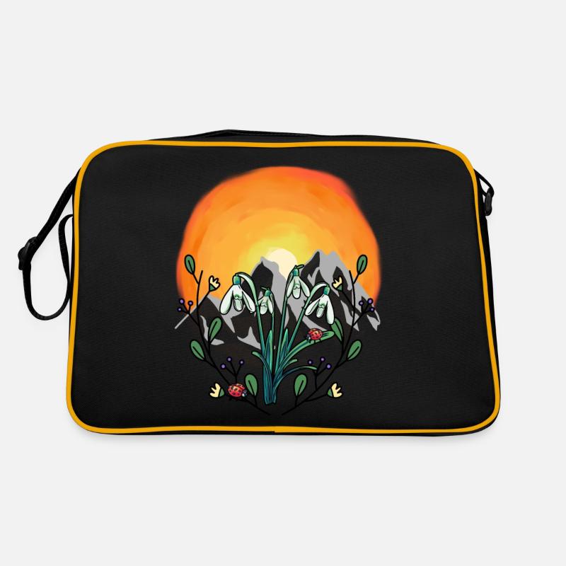 Sunshine Spring Snowdrop Austria Retro Bag