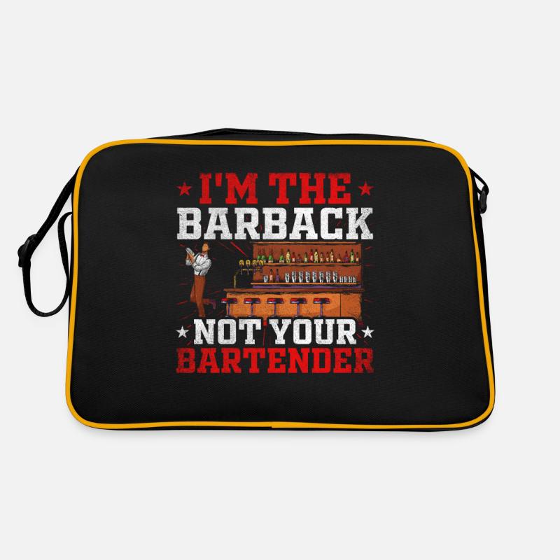 Chez The Barback Not Your Barman Sac Retro