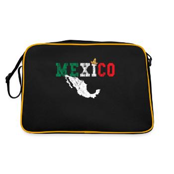 Mexico - Retro Bag - black/gold - Back