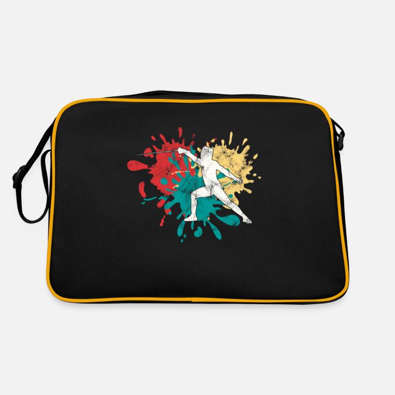 Fechten Retro Tasche