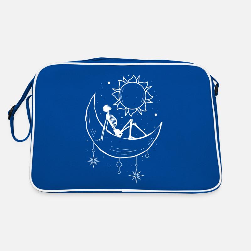 Bohemian Aesthetic Gothic Skeleton Celestial Retro Tasche