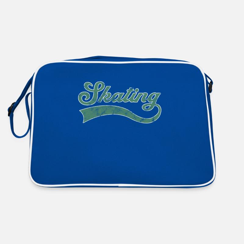 Lettrage de patinage Sac Retro