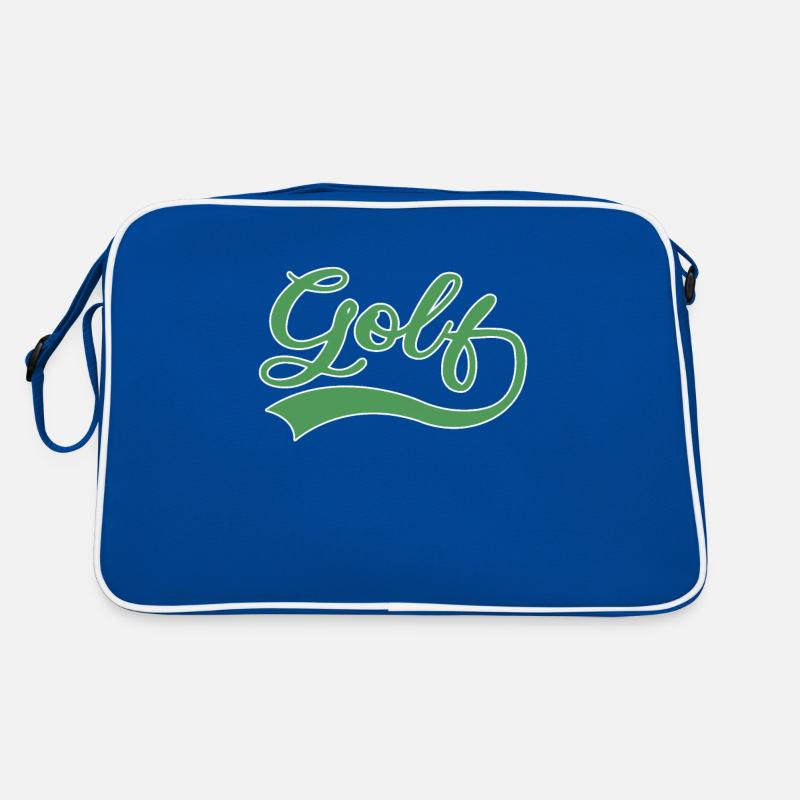 Golf lettering Retro Bag