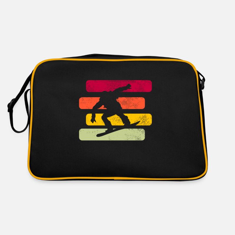 Snowboard Retro Retro Tasche
