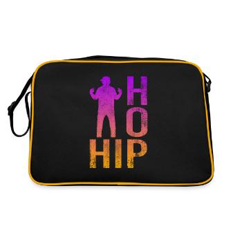 Hip-hop - Sac Retro - noir/or - Dos