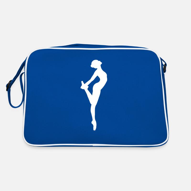 Dancing Dancer Silhouette Retro Bag