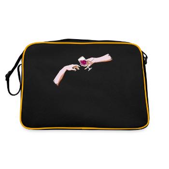 Boujee Création Esthétique D’Adam Wine Bougie - Sac Retro - noir/or - Dos