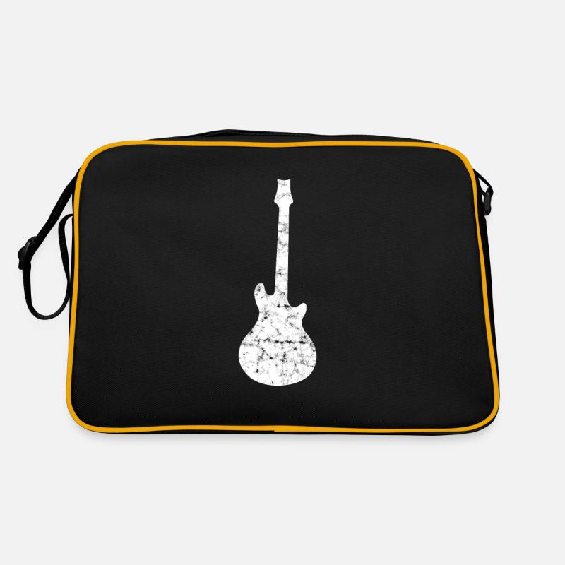 Silhouette de guitare rock Sac Retro