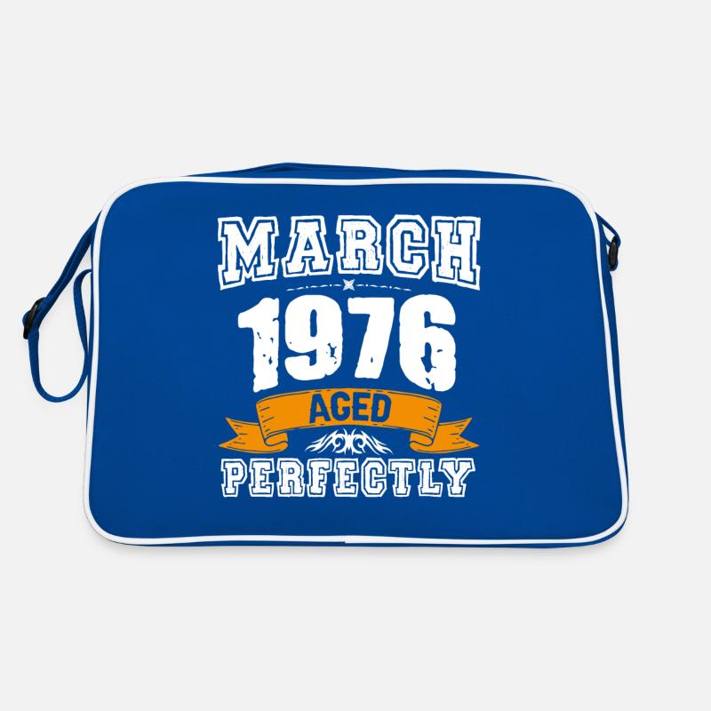 Mars 1976 Cadeau d’anniversaire vintage Sac Retro