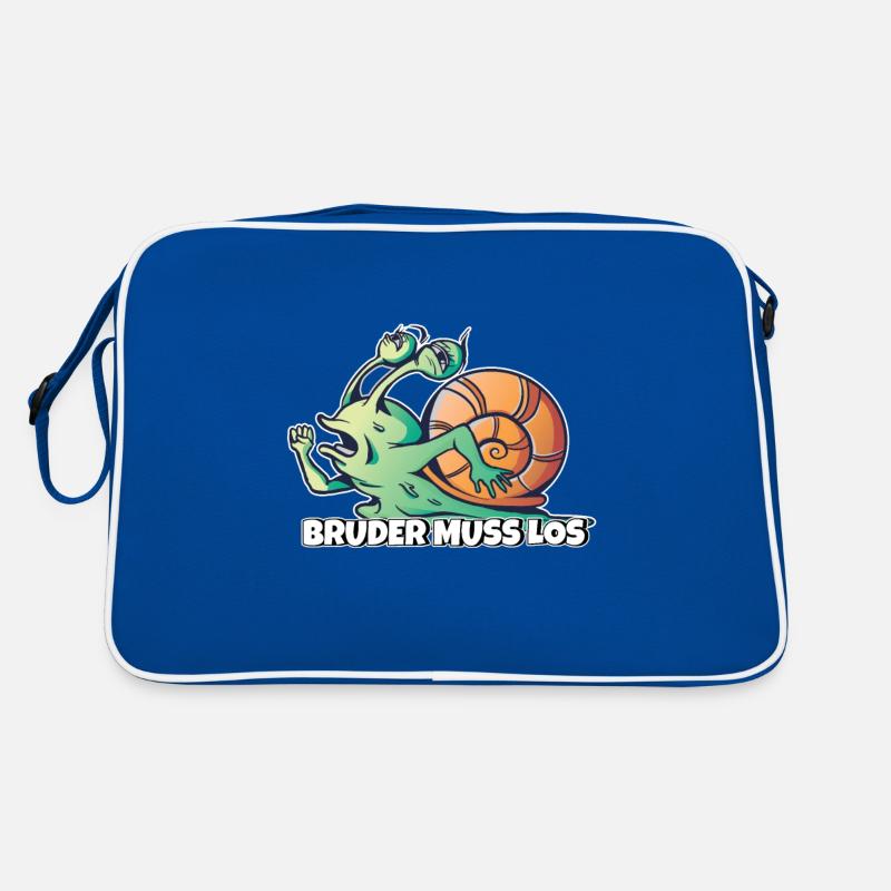 Bruder muss los Retro Tasche