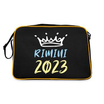 Rimini 2023 - Sac Retro - noir/or - Dos