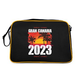 Gran Canaria 2023 - Retro Bag - black/gold - Back