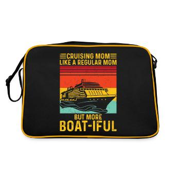 Fun Cruise Mom Cruise Ship Cruise - Retro Bag - black/gold - Back
