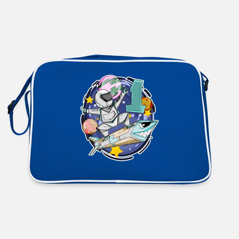 1 Jahr alt - Einschulung - Gewinner Retro Tasche