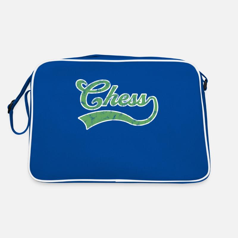 Chess Lettering Retro Bag