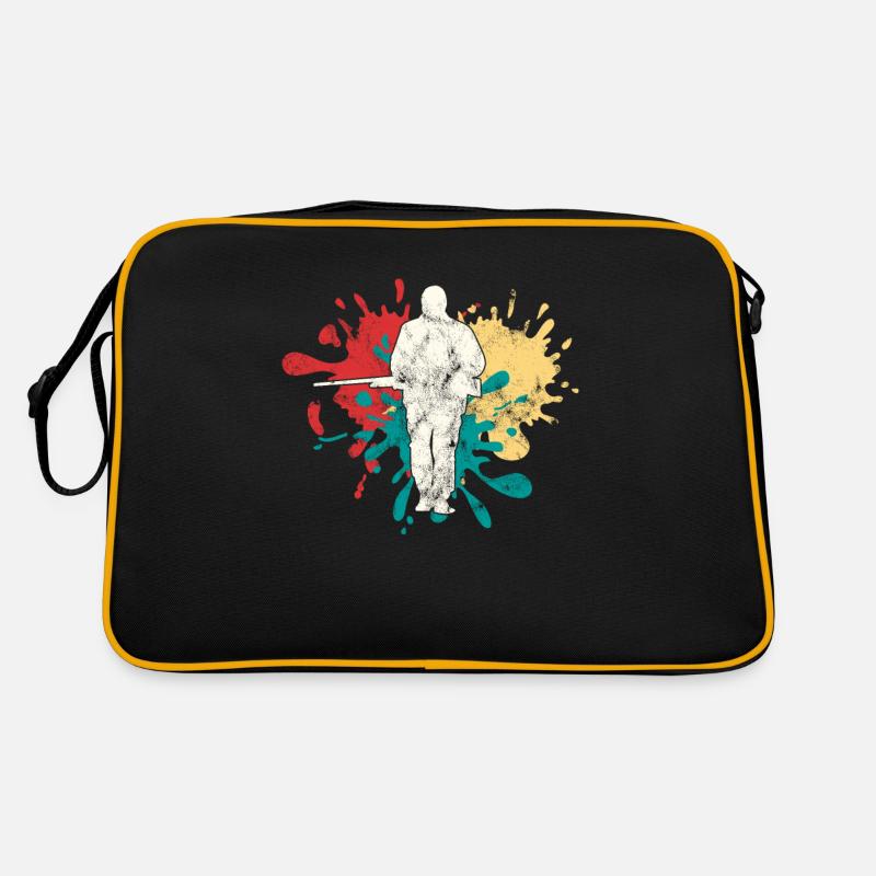 Jäger Jagen Silhouette Retro Tasche