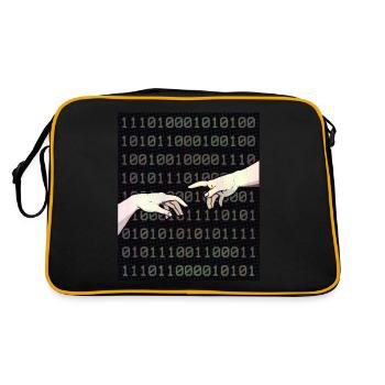 Cassette Futurisme Création D’Adam Rétro Futurisme - Sac Retro - noir/or - Dos
