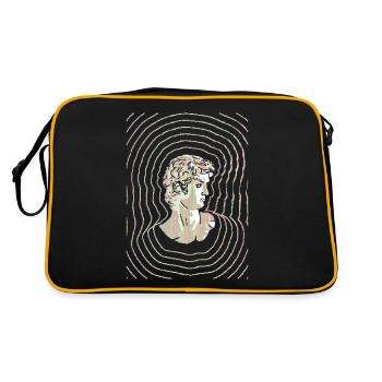 Cassette Futurism David Statue Retro Futurism - Retro Bag - black/gold - Back