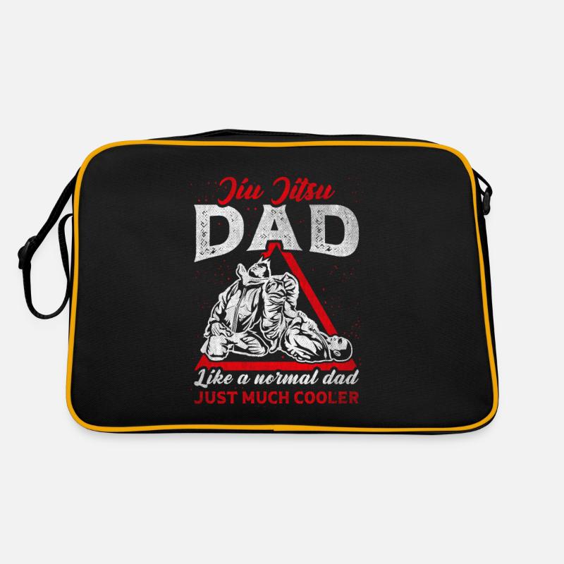 Comme un père normal juste beaucoup plus cool Jiu Jitsu Sac Retro