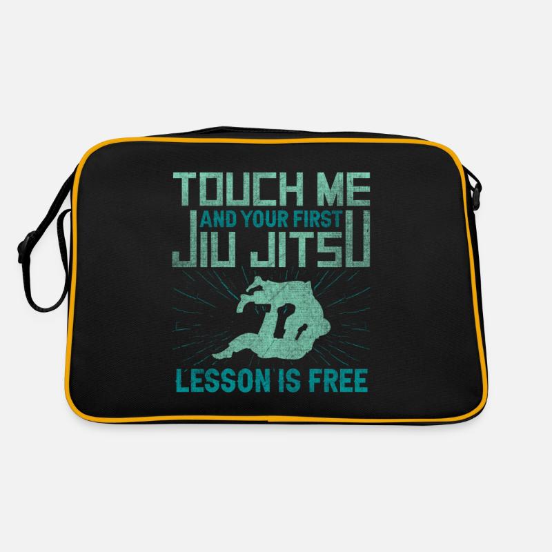 Touchez-moi et votre première leçon de Jiu Jitsu est gratuite Sac Retro